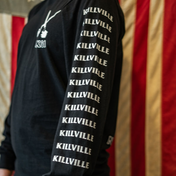 NOBODY MOVE NOBODY GET HURT KILLVILLE Black Long Sleeve