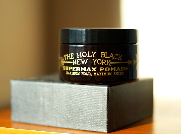 The Holy Black Supermax Pomade 4oz