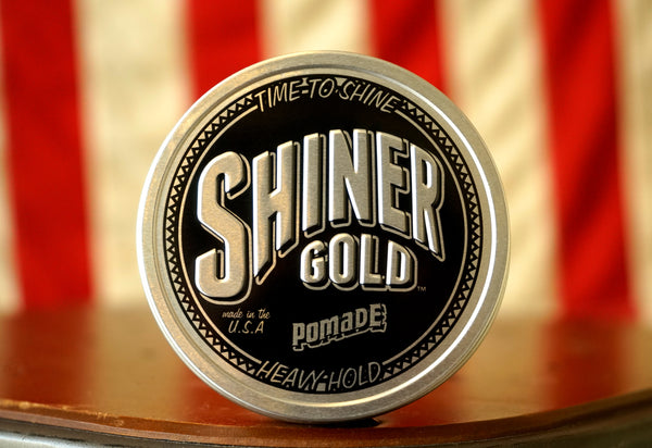 Shiner Gold Pomade Heavy Hold 4oz